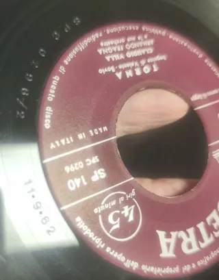 Lotto 4 Vinili 45 Giri Claudio Villa