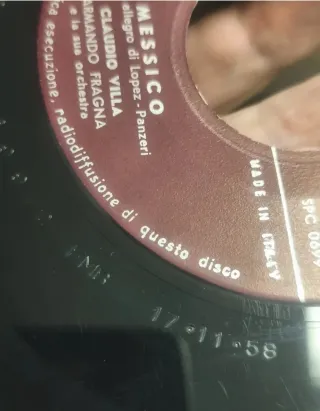 Lotto 4 Vinili 45 Giri Claudio Villa