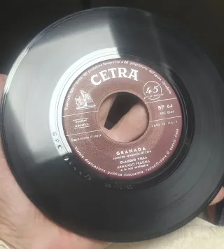 Lotto 4 Vinili 45 Giri Claudio Villa