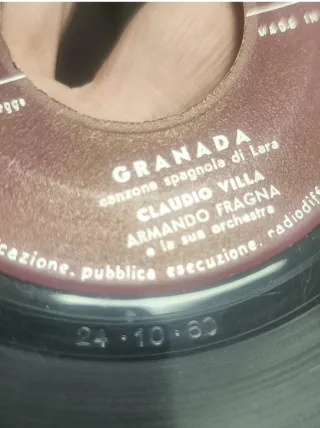 Lotto 4 Vinili 45 Giri Claudio Villa