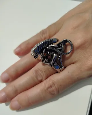 Anillo Alien Acero Inoxidable NUEVO