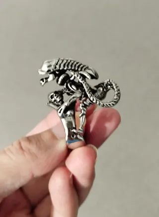 Anillo Alien Acero Inoxidable NUEVO