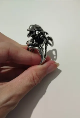 Anillo Alien Acero Inoxidable NUEVO