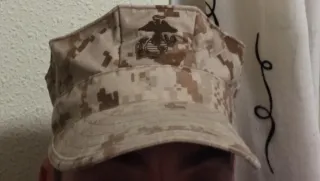 Gorra Marines USMC Camuflaje Desierto