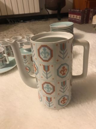 Juego de café Bidasoa Porcelana