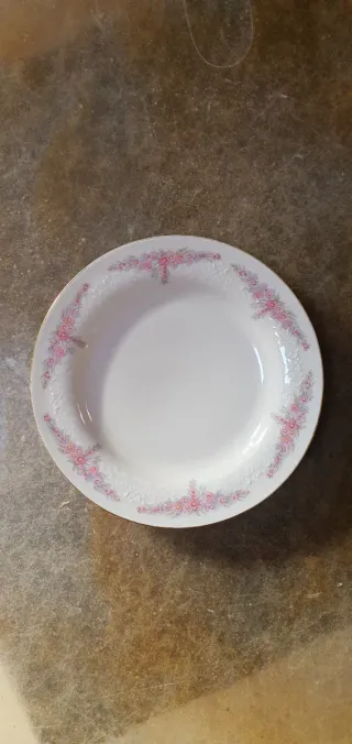 Set 6 piatti Porcellana decorati vintage