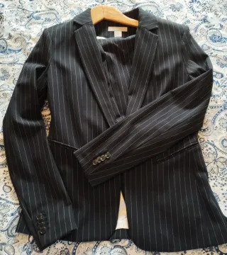 Lote americanas rayas blanco y negro