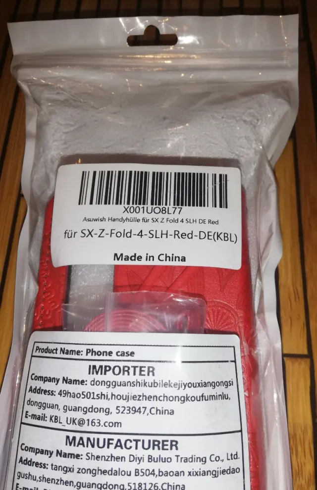 Funda Samsung Z Fold 4 Roja