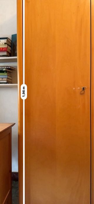 Habitación madera roble completa 105cm