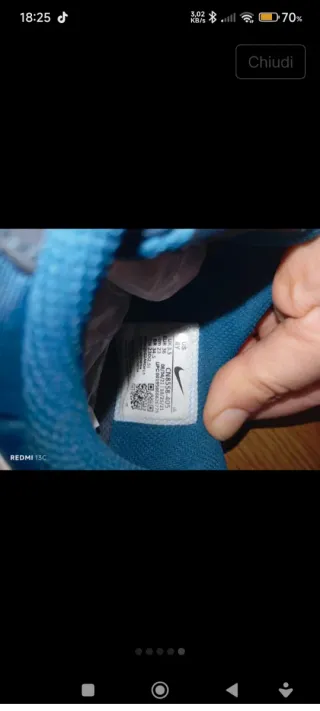 Scarpe Nike Blu Bambino