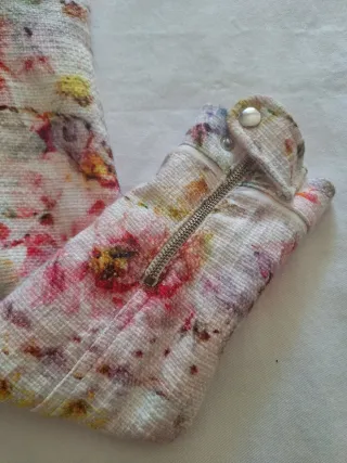 Chaqueta Zara floral entallada Talla M