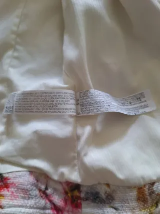Chaqueta Zara floral entallada Talla M