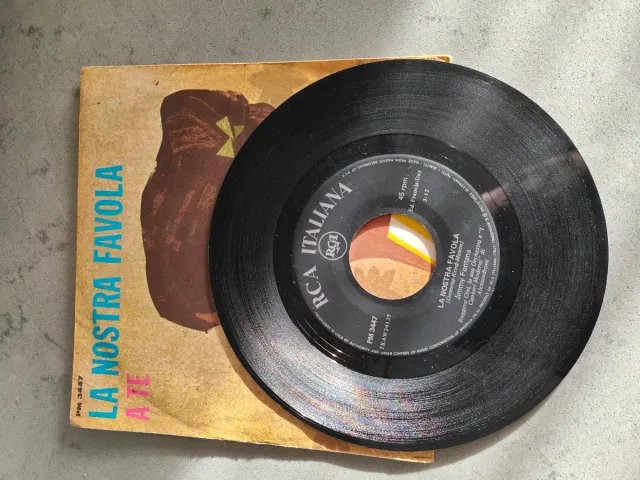 Vinile 45 giri La Nostra Favola / A Te