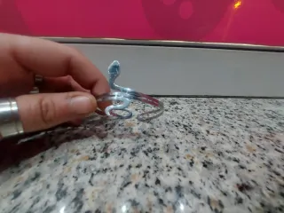 Pulsera Plata Serpiente