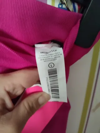 Mallas cortas degradado rosa chica