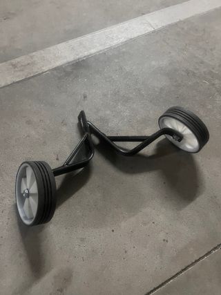 Bici Spiderman niño con ruedas auxiliares