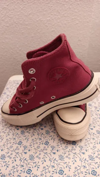 Converse All Star Rojo/Blanco