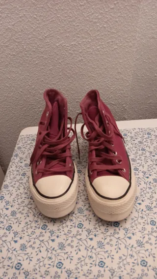 Converse All Star Rojo/Blanco