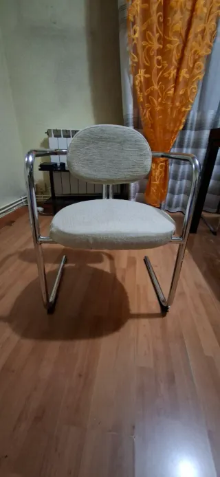 Mesa de cristal extensible negra