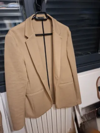 Americana Zara Beige Hombre nueva