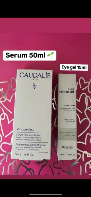 Caudalie Vinoperfect Siero 50ml+Fillmed