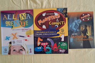 3 libri vacanze: monster italiano storia matemati