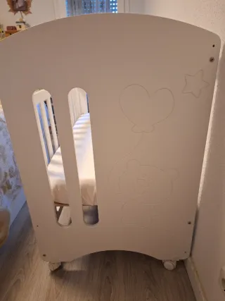 Cuna Micuna 120cm Osito + Colchón