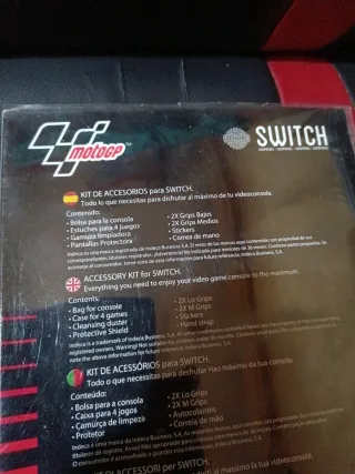 Kit 10 Accesorios para Nintendo Switch, Lite, OLED