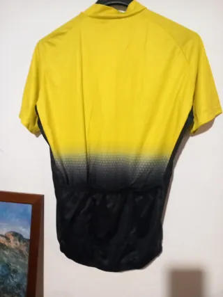 Camiseta Ciclismo Strava XXL Amarilla