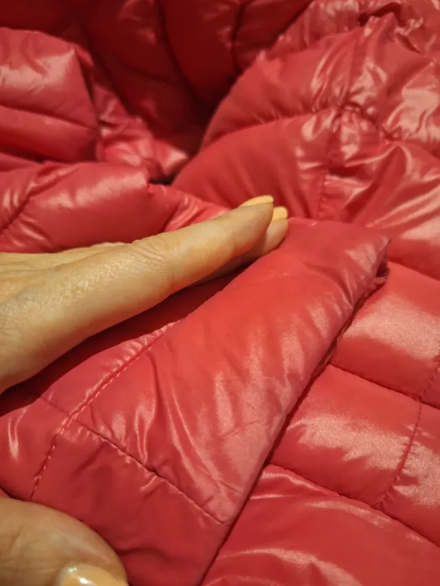 Chaqueta Orsa acolchada rosa Talla S