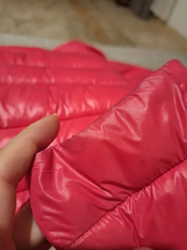 Chaqueta Orsa acolchada rosa Talla S