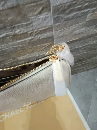 Borsa Michael Kors Beige Oro
