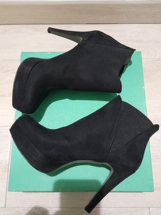 Gambaletto tacchi nero Evan Guard