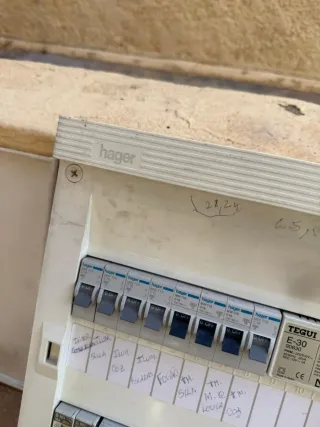 2x Cuadro Eléctrico Hager