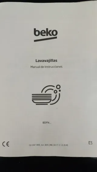 Lavavajillas Beko BDFN15430W 60cm