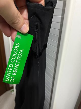 Vestito Benetton nero donna