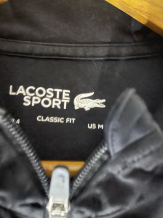 Chaqueta Deportiva Lacoste Negra