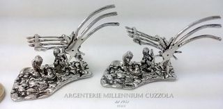 Presepe Natività Miniatura L.Argento Nativity Holy