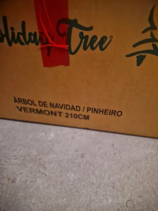 Árbol de Navidad Vermont 2.10m Leroy Merlin