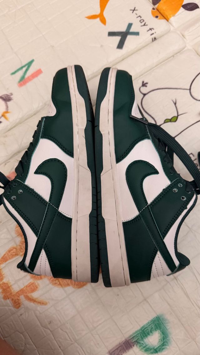 Zapatillas Nike Verdes y Blancas