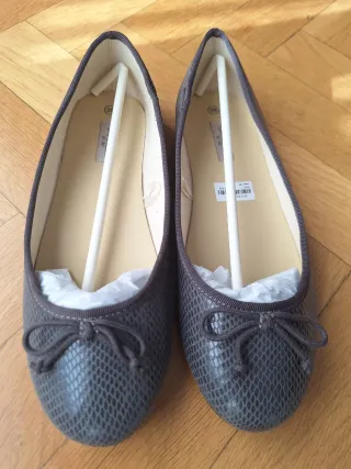 Bailarinas niña gris talla 38