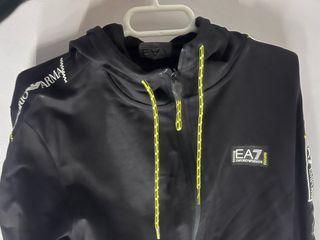 Chaqueta Deportiva EA7 Emporio Armani Hombre Negra