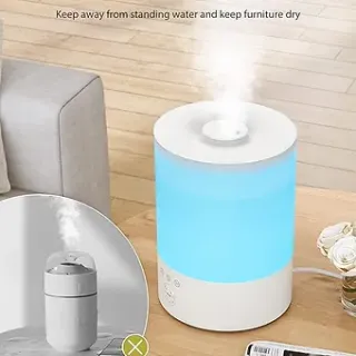 Umidificatore Maxcio Top-Fill 2,5L Bianco