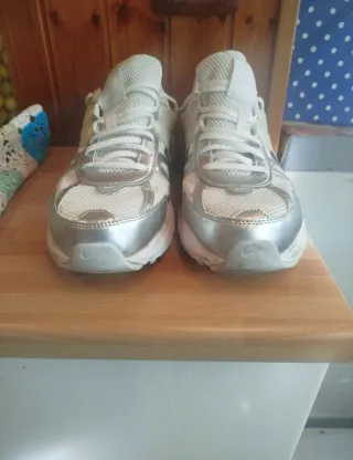 Scarpe Nike Unisex Cushlon Argento/Bianco