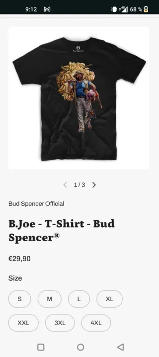 3 Camisetas Bud Spencer XXL oficiales ¡Colección!
