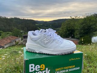 New Balance 550 Blanco/Gris Hombre ,talla 42