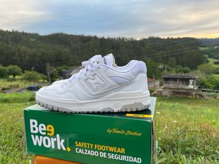 New Balance 550 Blanco/Gris Hombre ,talla 42