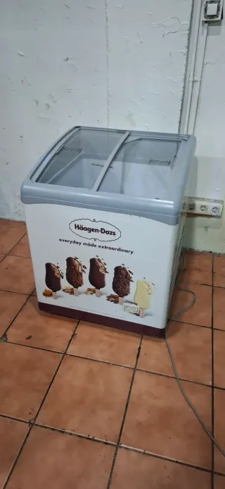 Congelador Haagen-Dazs expositor