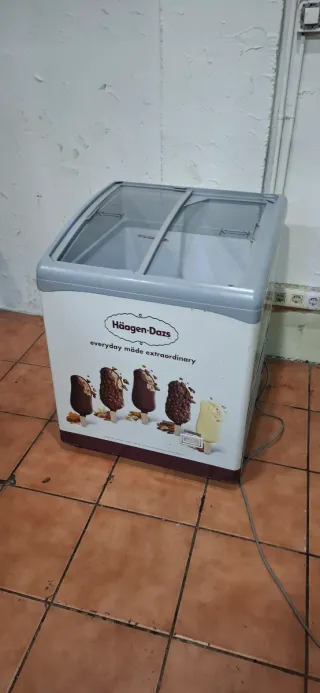 Congelador Haagen-Dazs expositor