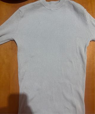 Jersey ASOS gris canalé